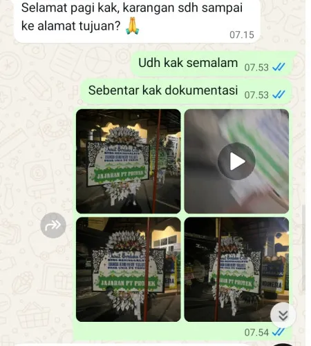 Pengiriman Papan Bunga Selamat Jatipecaron Gubug