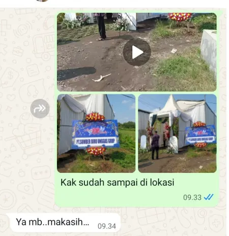 Pengiriman Karangan Bunga Jatipecaron Gubug