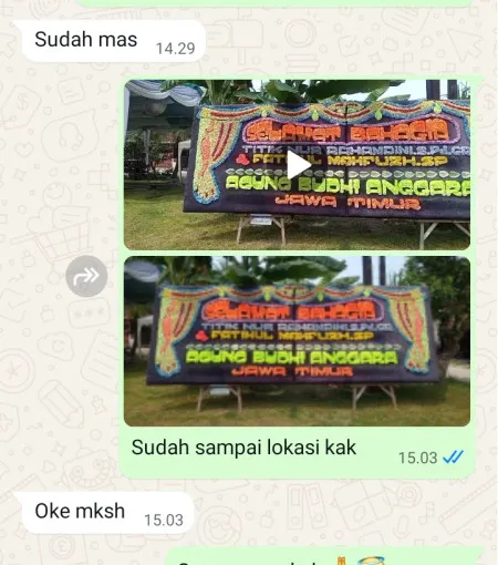 Pengiriman Papan Bunga Jatipecaron Gubug