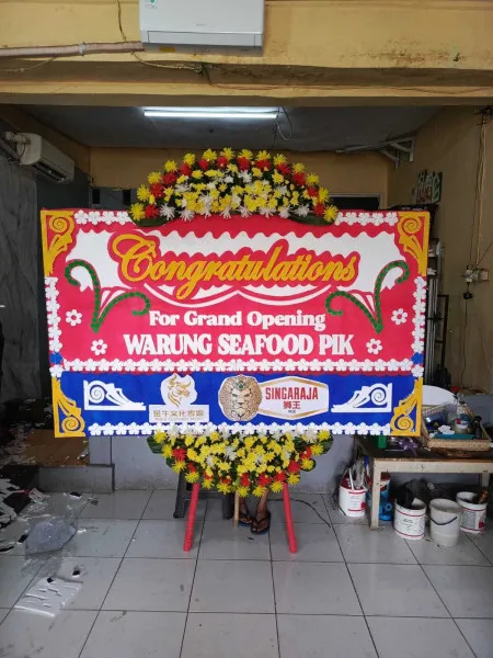 Papan Bunga Ucapan Selamat Jatipecaron Gubug