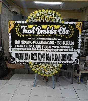 Papan Bunga di Jatipecaron Gubug